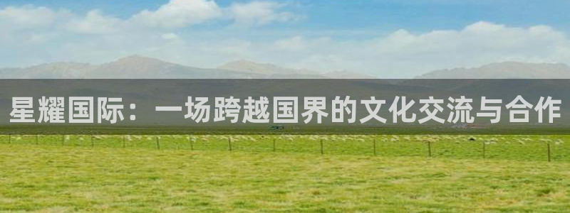 PG电子3登陆：星耀国际：一场跨越国界的文化交流与合作