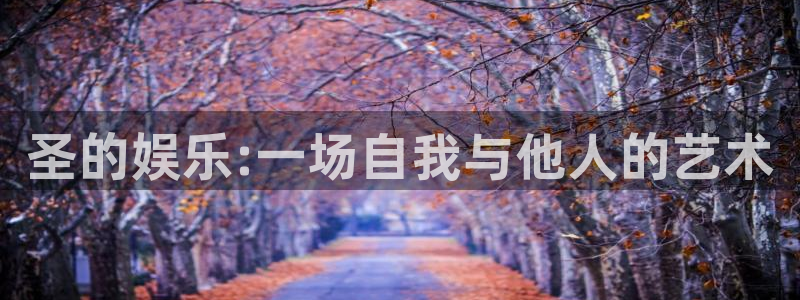 PG电子2登录地址：圣的娱乐:一场自我与他人的艺术